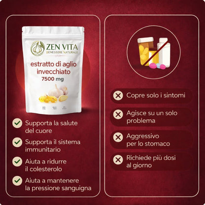 Estratto di Aglio Invecchiato — Supporto Clinicamente Studiato per la Pressione Sanguigna Prima di Ricorrere ai Farmaci